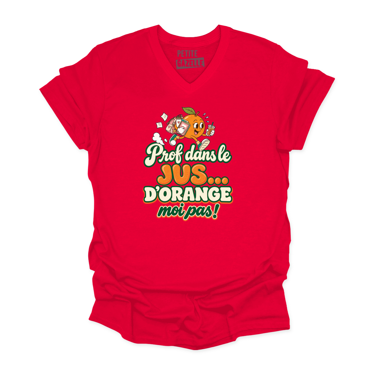TSHIRT COL en V | Prof dans le jus ...
