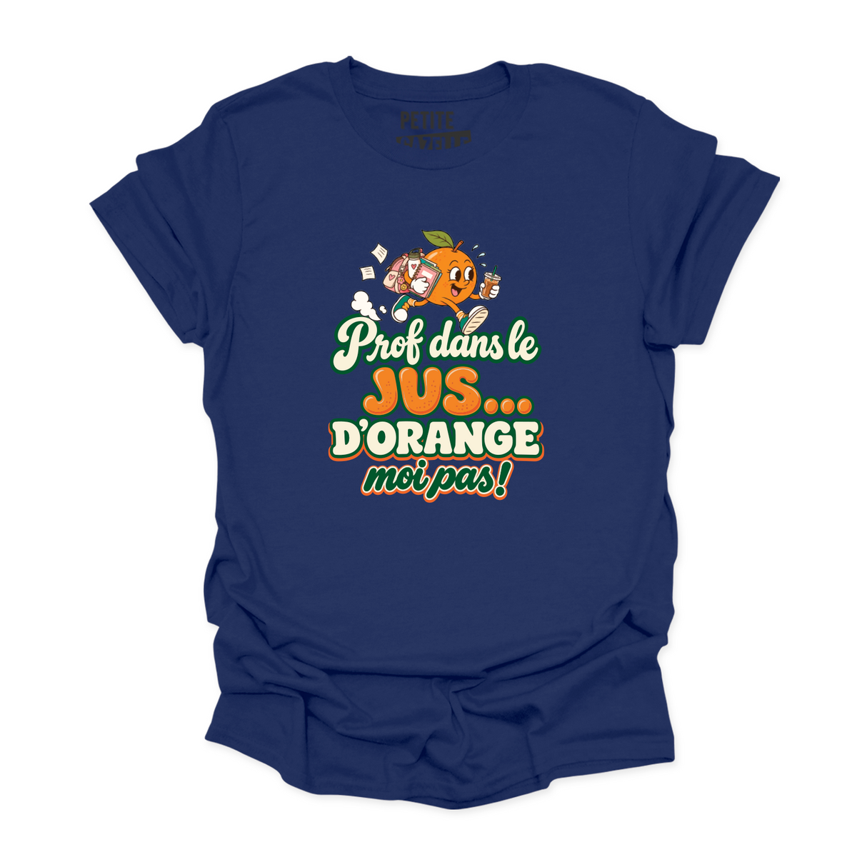 T-SHIRT COL ROND | Prof dans le jus ...