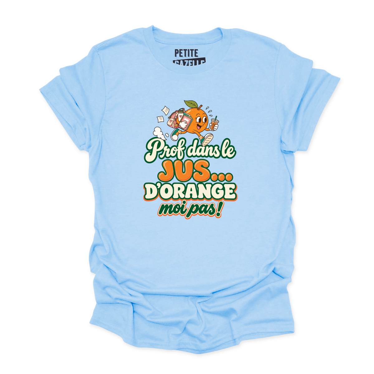 T-SHIRT COL ROND | Prof dans le jus ...