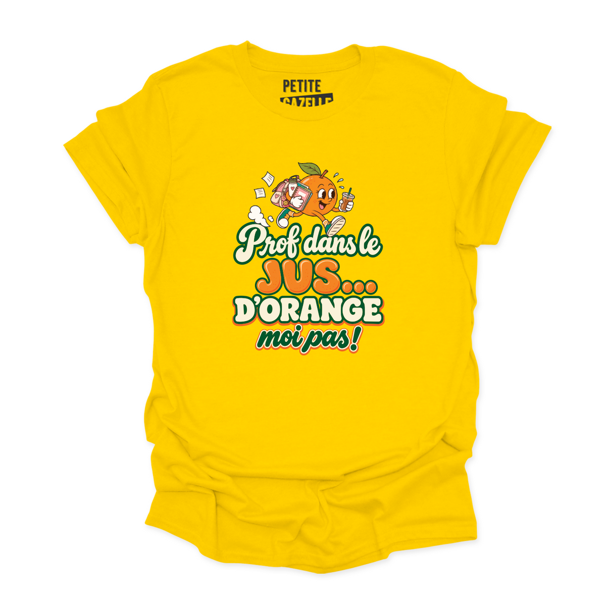 T-SHIRT COL ROND | Prof dans le jus ...