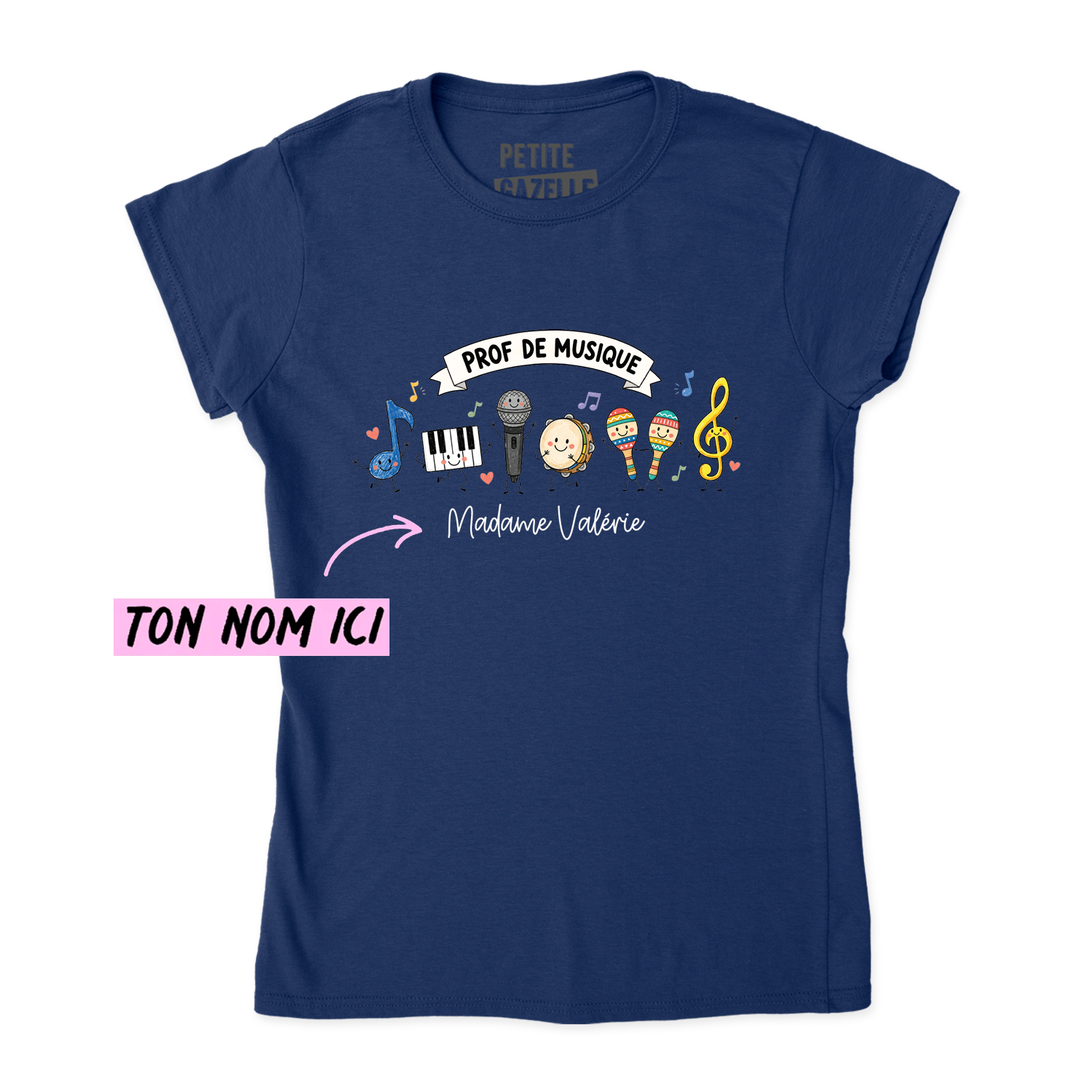 TSHIRT AJUSTÉ | Prof de musique
