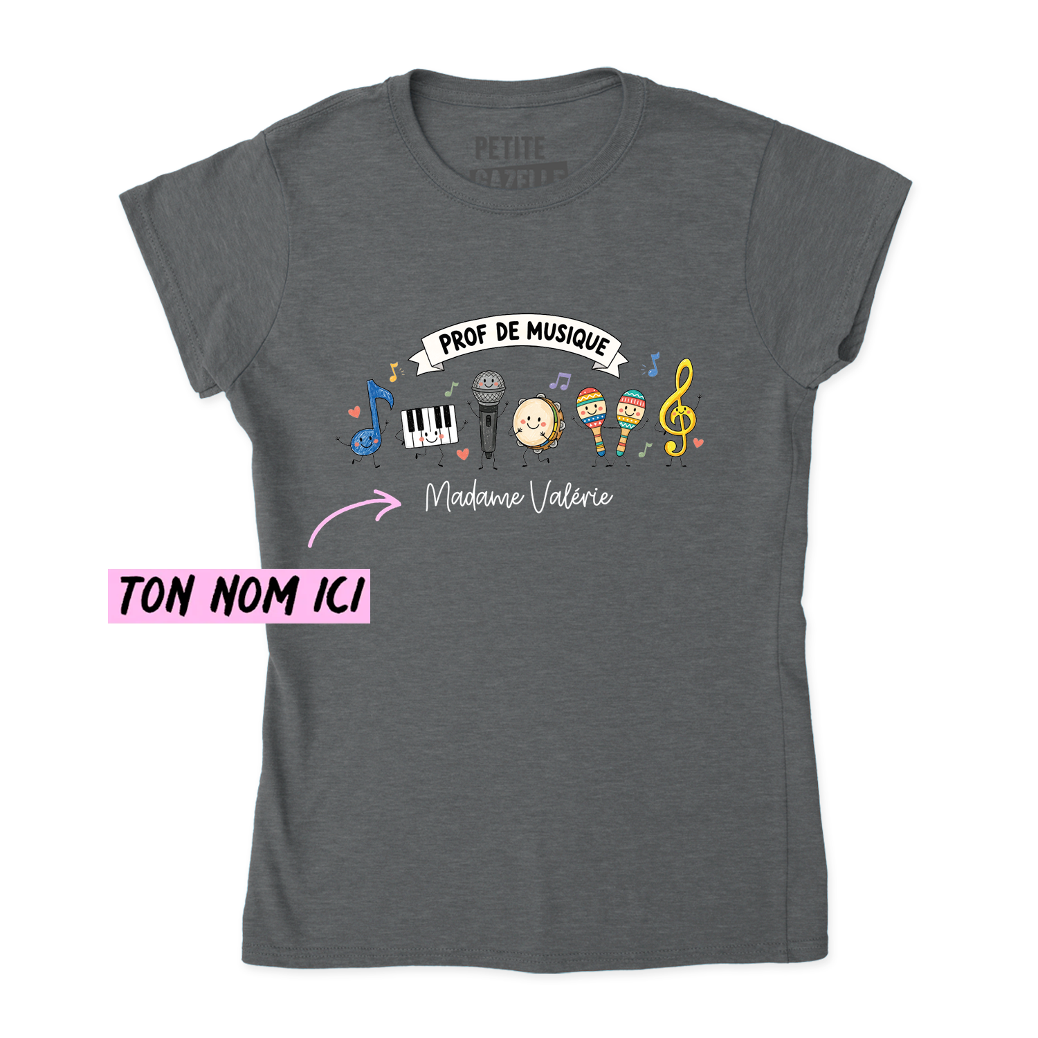 TSHIRT AJUSTÉ | Prof de musique
