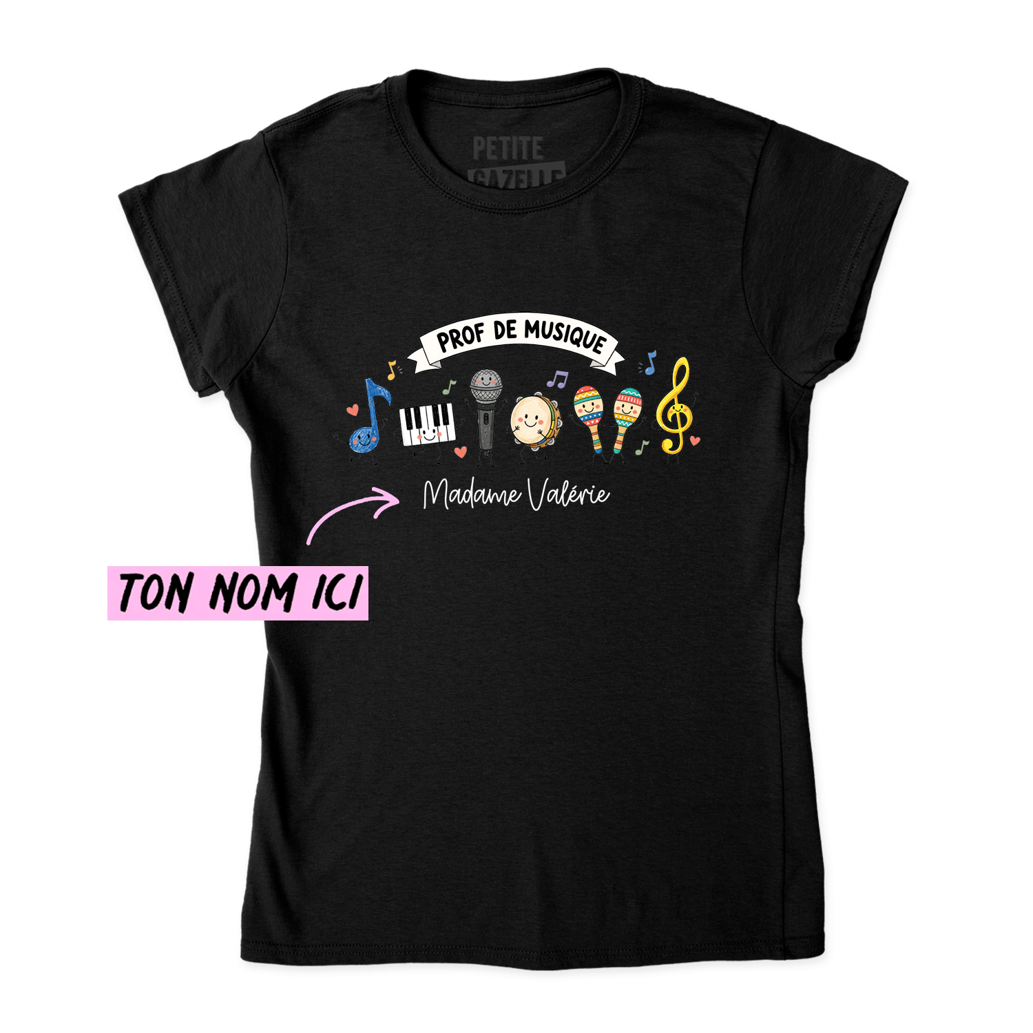 TSHIRT AJUSTÉ | Prof de musique