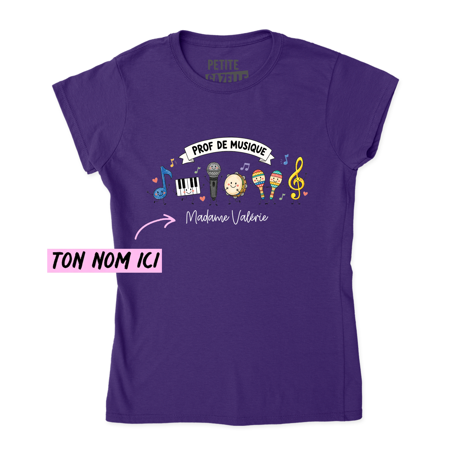 TSHIRT AJUSTÉ | Prof de musique