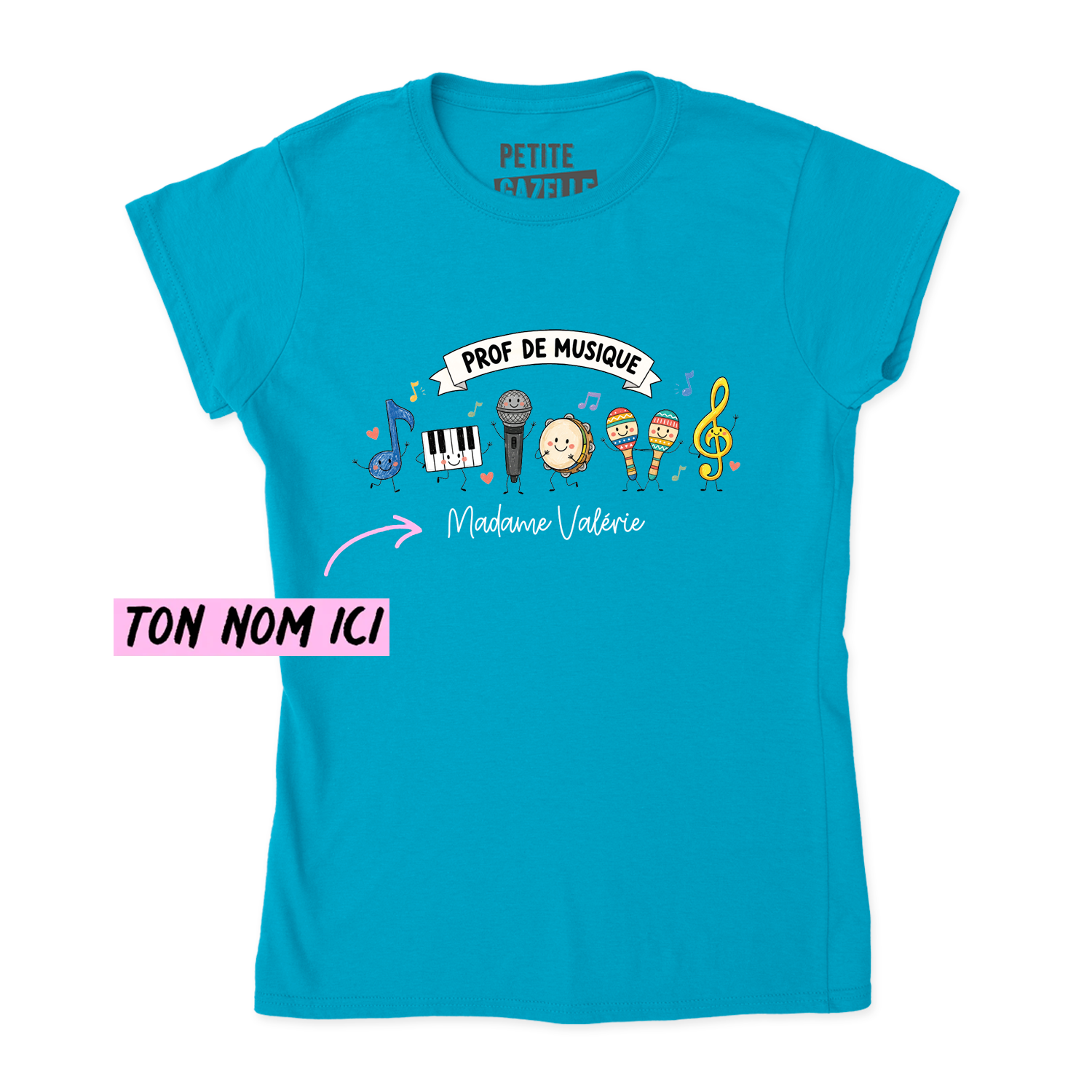 TSHIRT AJUSTÉ | Prof de musique