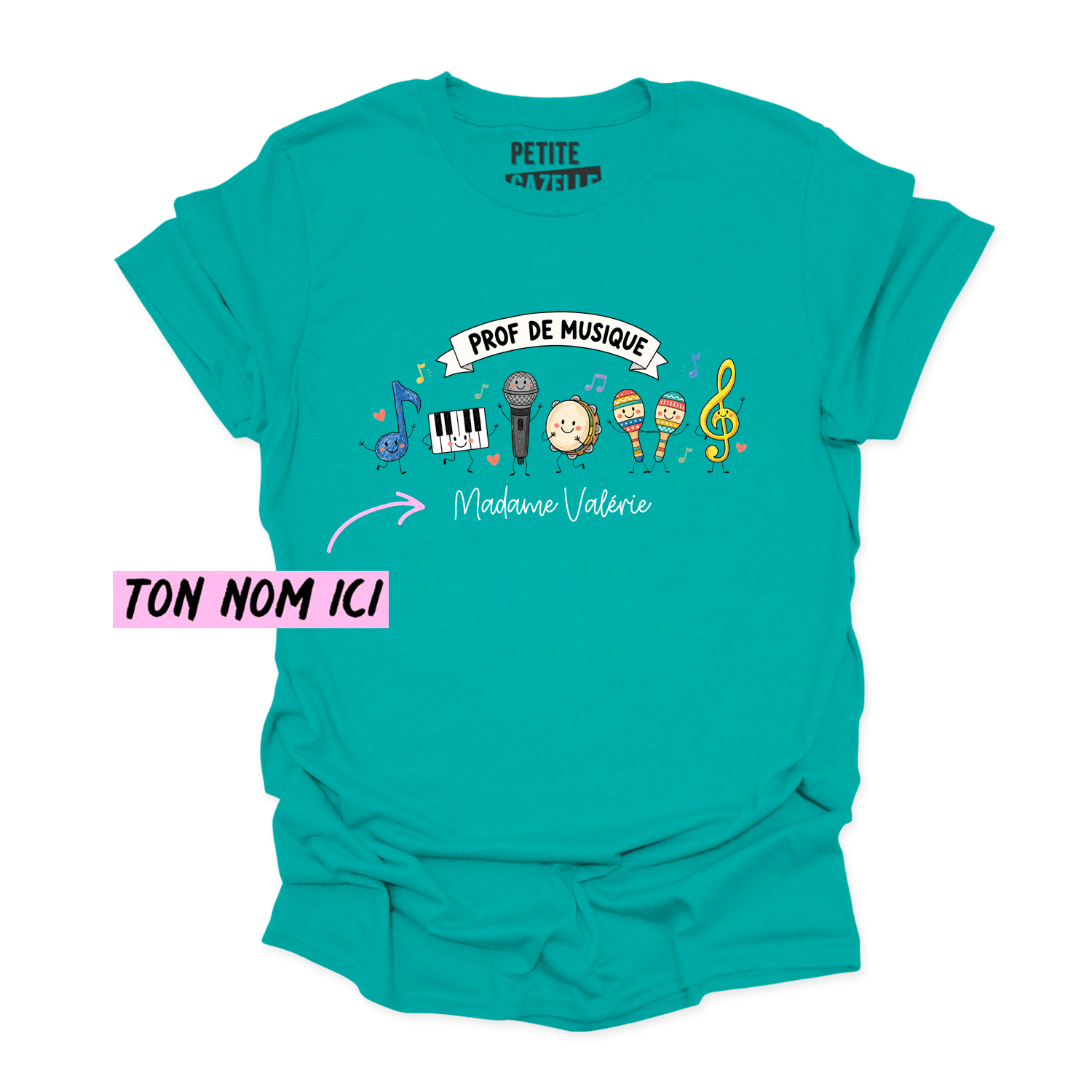 T-SHIRT COL ROND | Prof de musique
