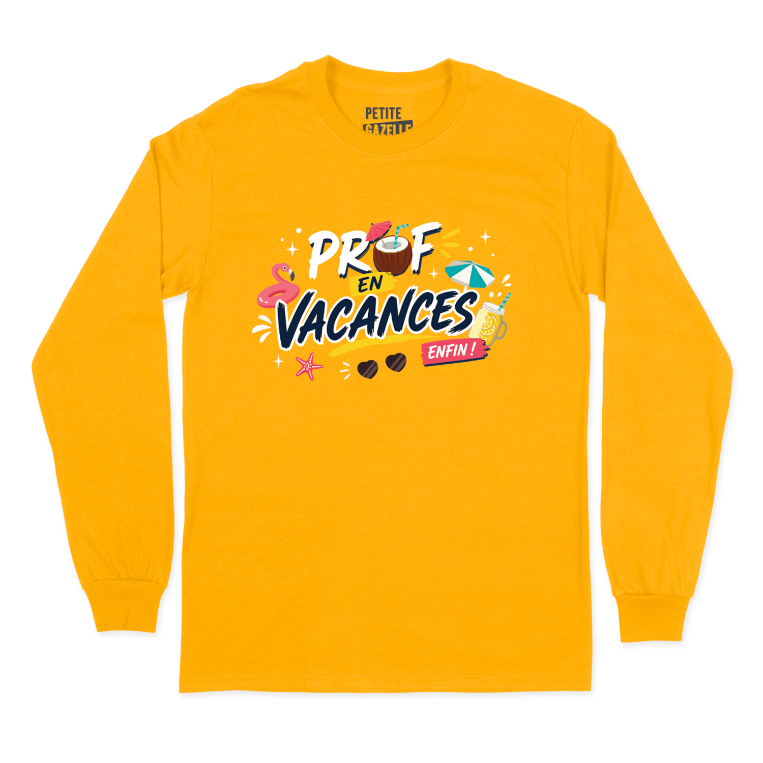 T-SHIRT À MANCHES LONGUES | Prof en vacances