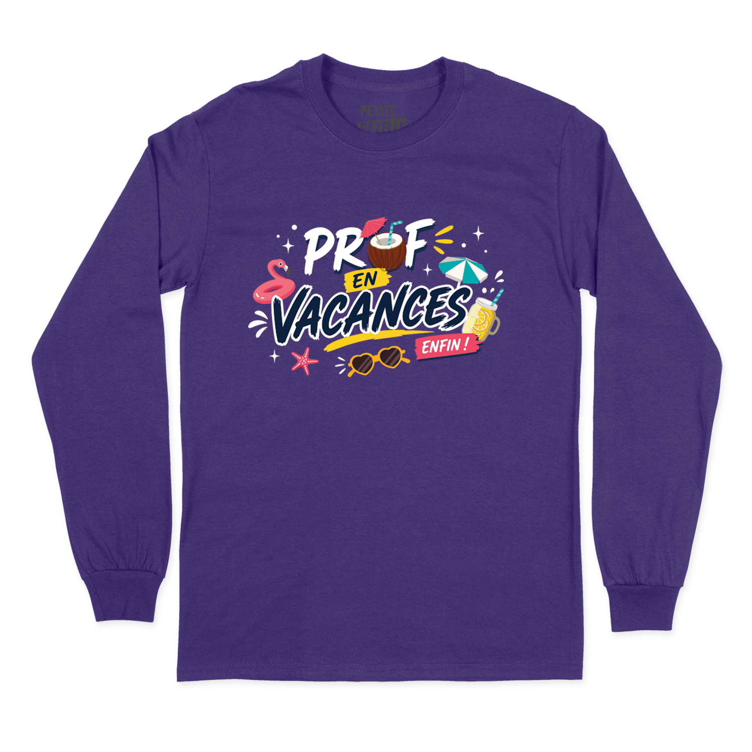 T-SHIRT À MANCHES LONGUES | Prof en vacances