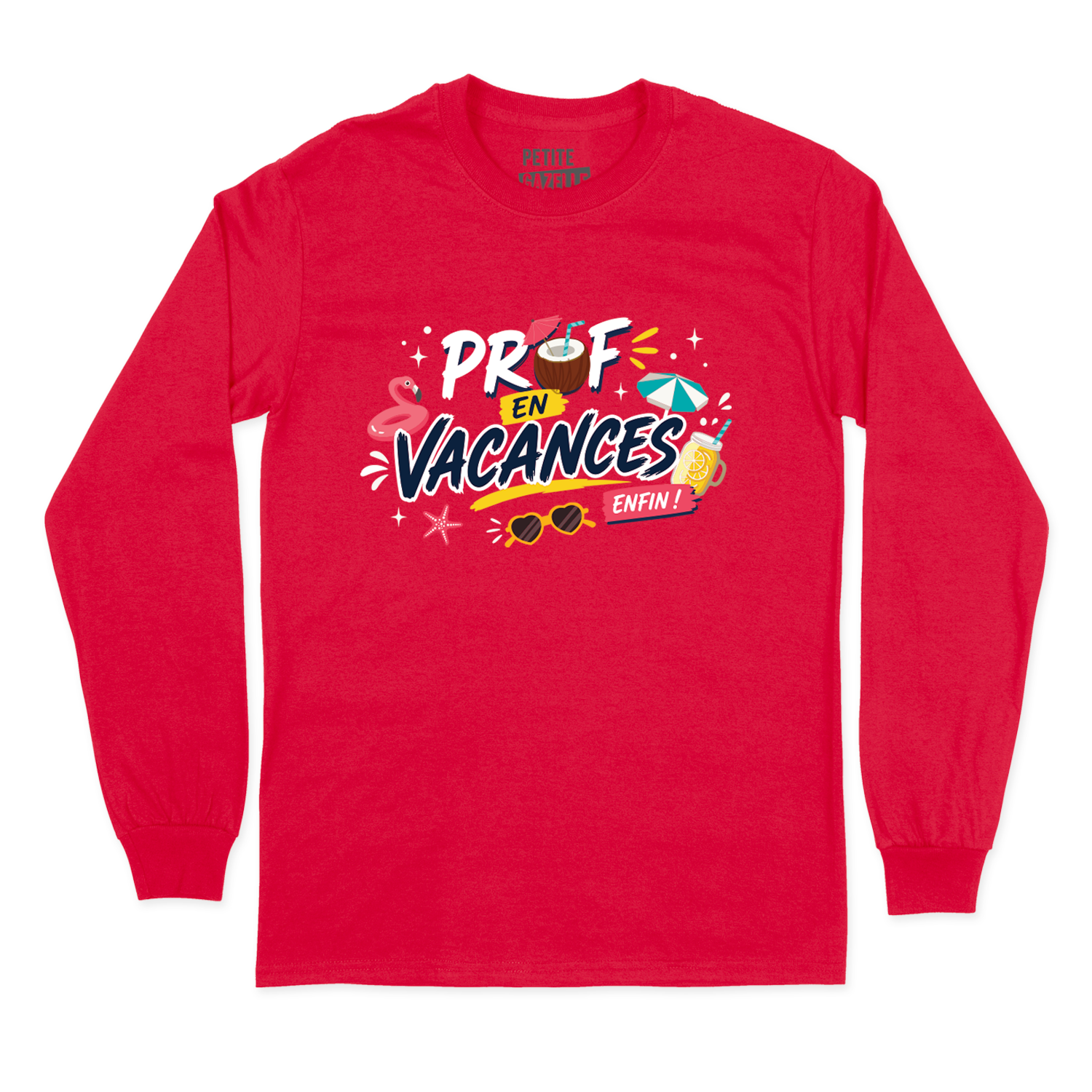 T-SHIRT À MANCHES LONGUES | Prof en vacances