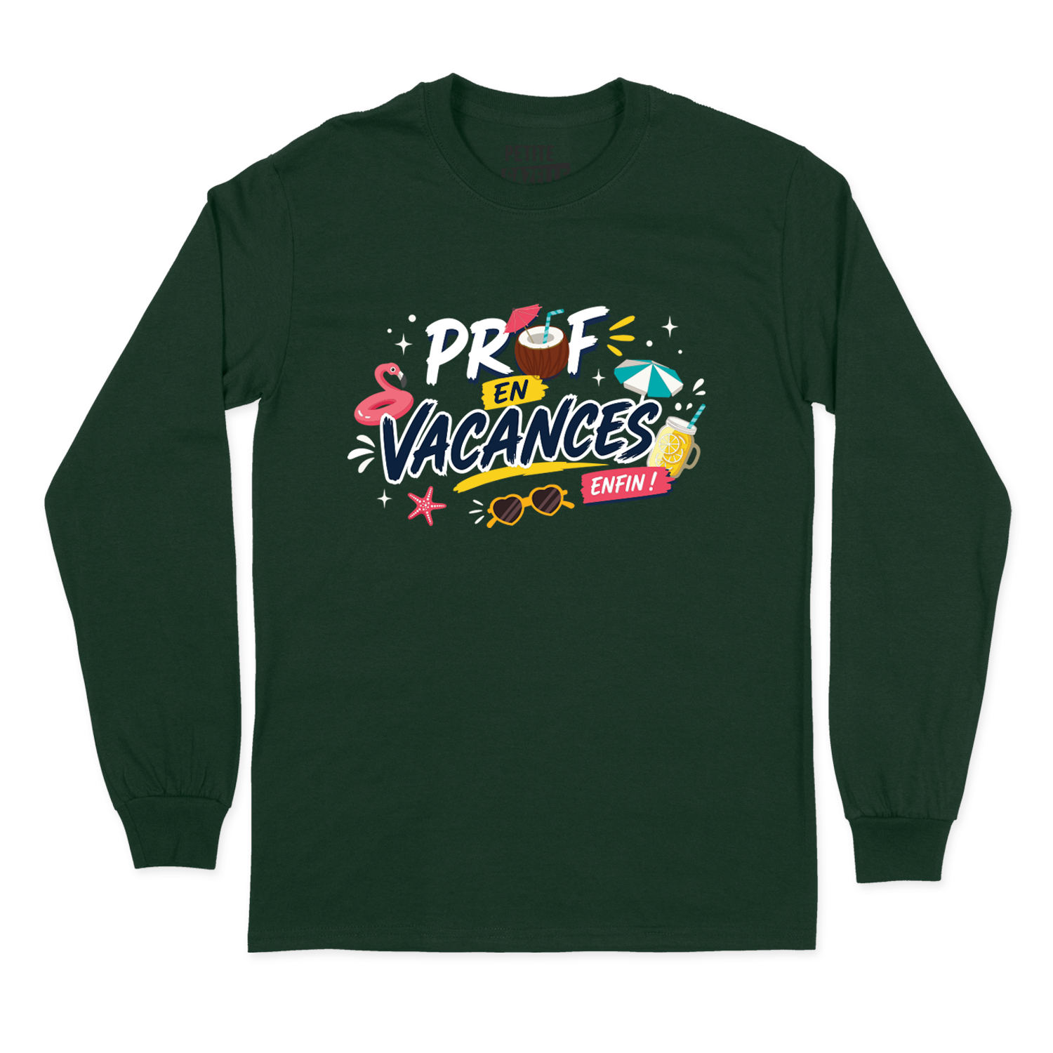 T-SHIRT À MANCHES LONGUES | Prof en vacances