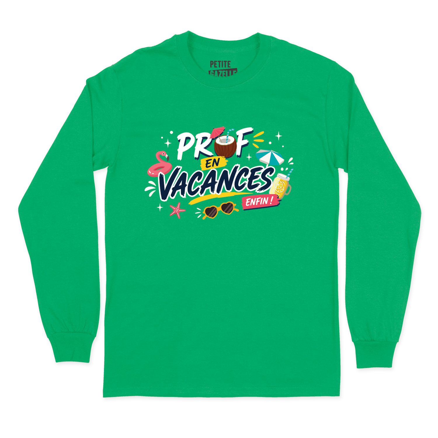 T-SHIRT À MANCHES LONGUES | Prof en vacances