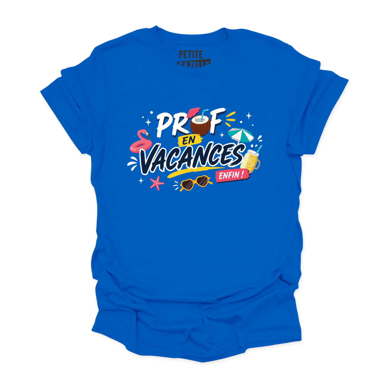 T-SHIRT COL ROND | Prof en vacances
