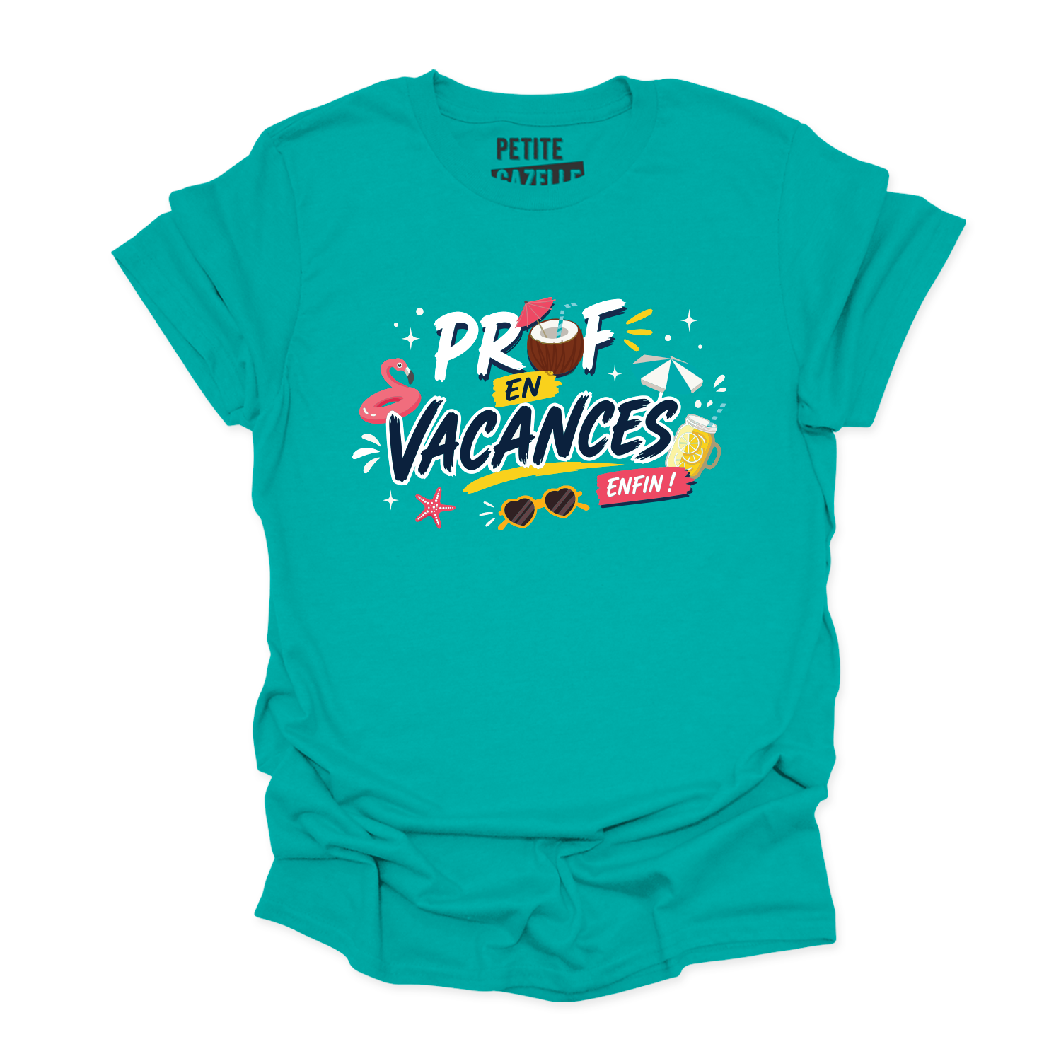 T-SHIRT COL ROND | Prof en vacances