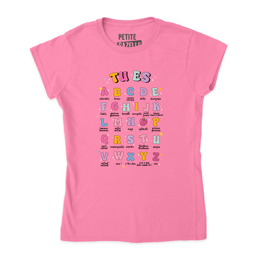 TSHIRT AJUSTÉ | Tu es ...