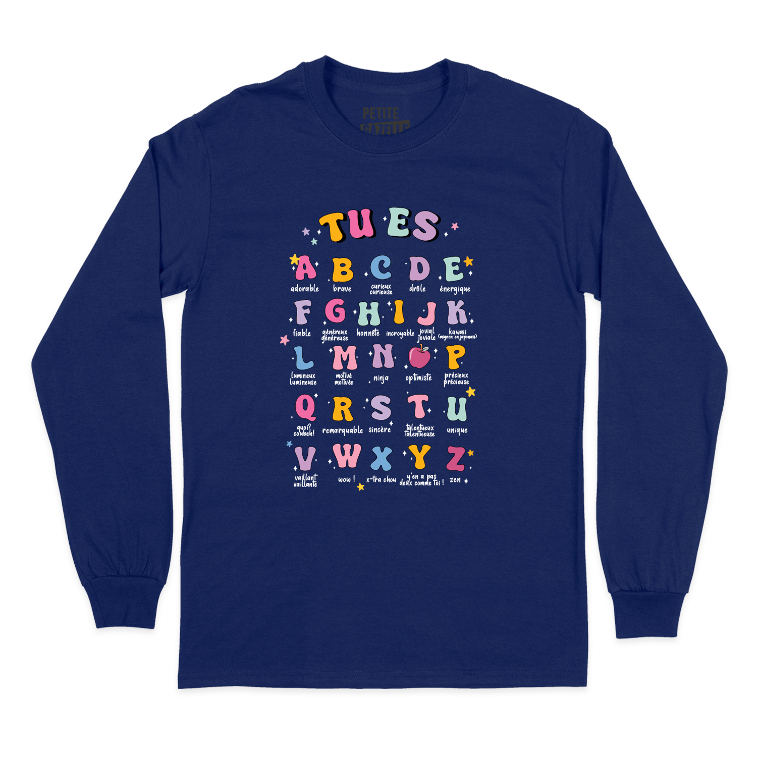 T-SHIRT À MANCHES LONGUES | Tu es ...