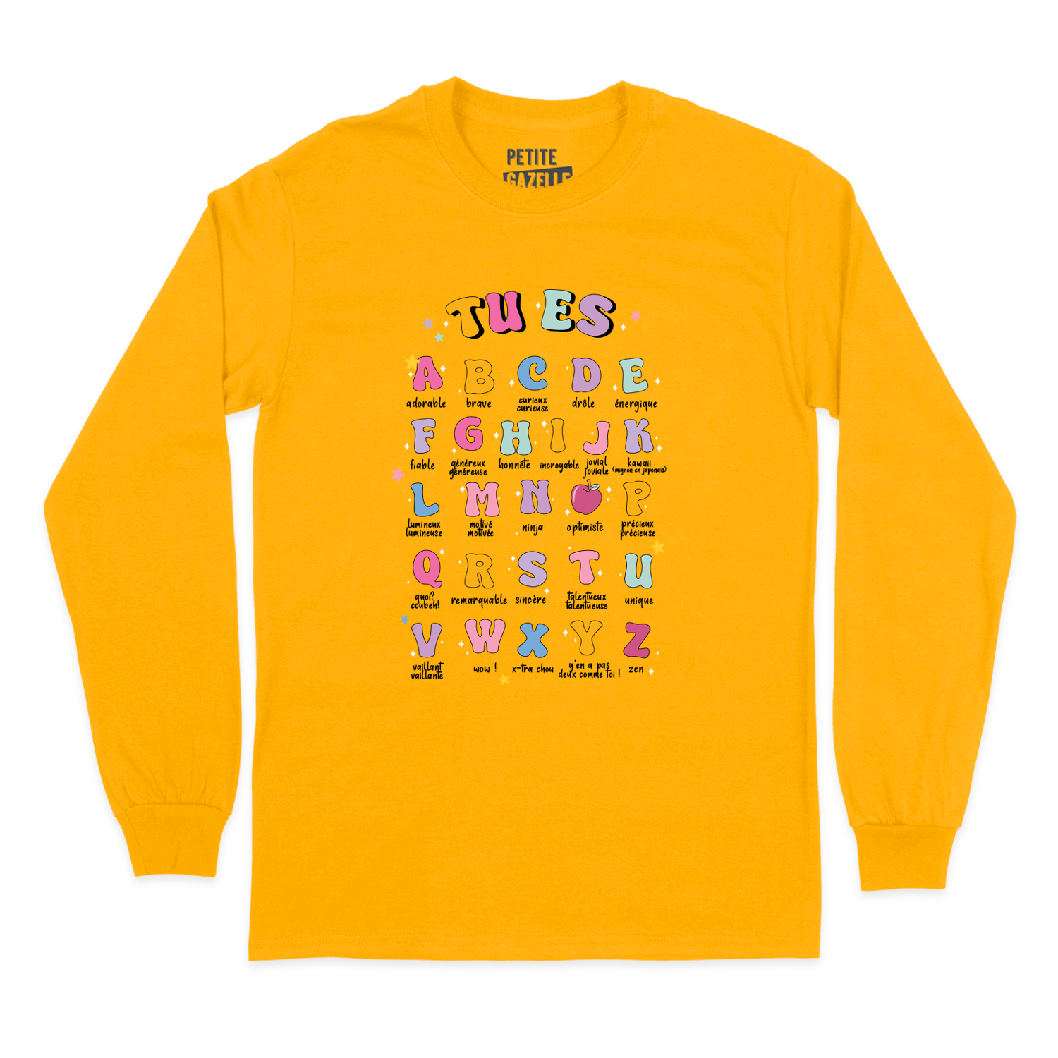 T-SHIRT À MANCHES LONGUES | Tu es ...