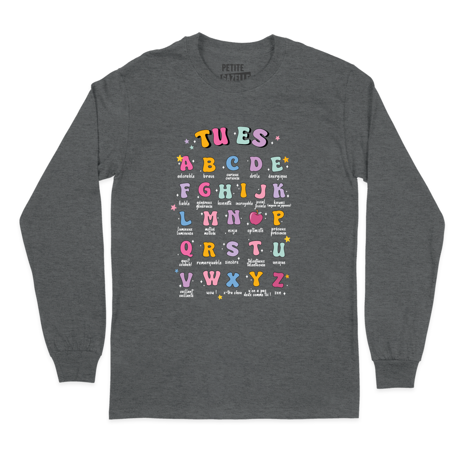 T-SHIRT À MANCHES LONGUES | Tu es ...