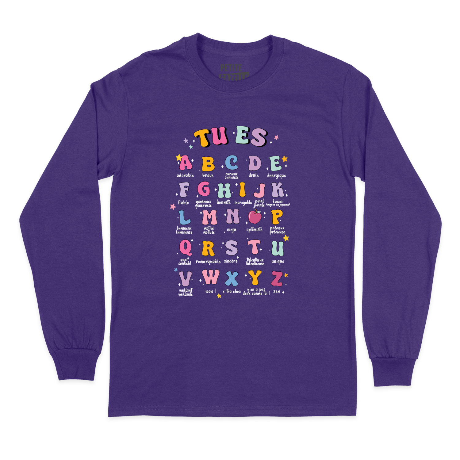 T-SHIRT À MANCHES LONGUES | Tu es ...