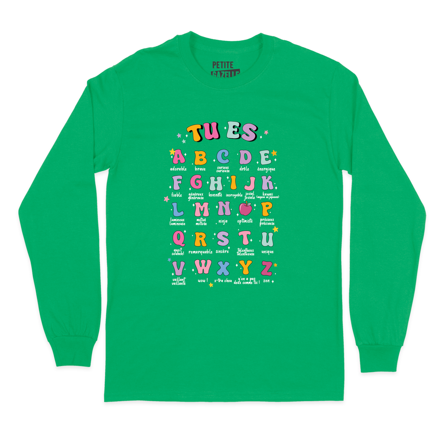T-SHIRT À MANCHES LONGUES | Tu es ...