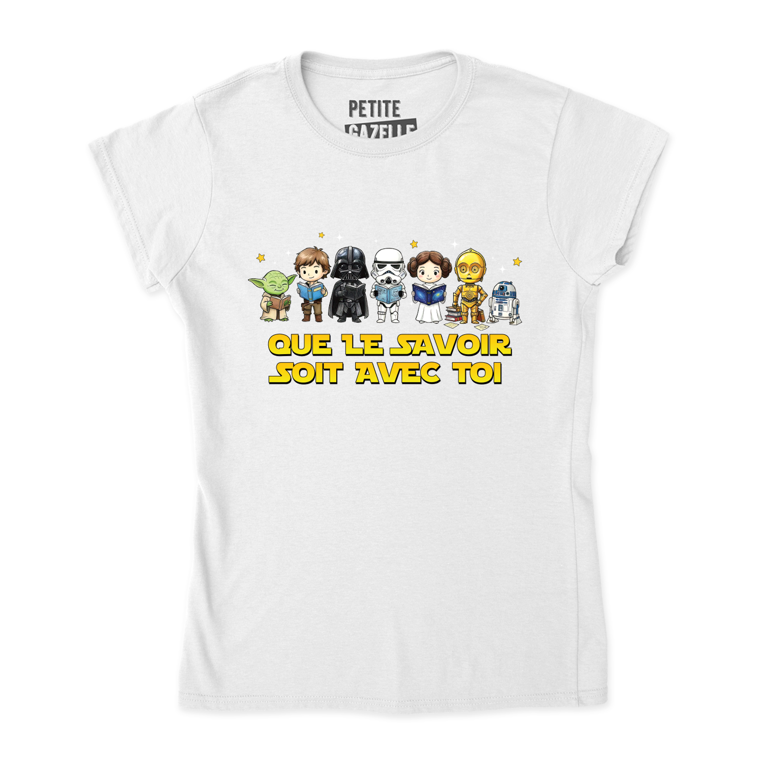 TSHIRT AJUSTÉ | Que le savoir soit avec toi