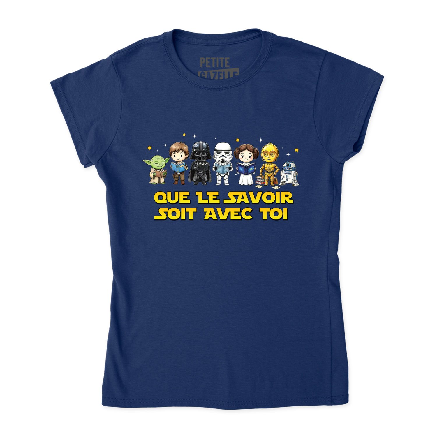 TSHIRT AJUSTÉ | Que le savoir soit avec toi