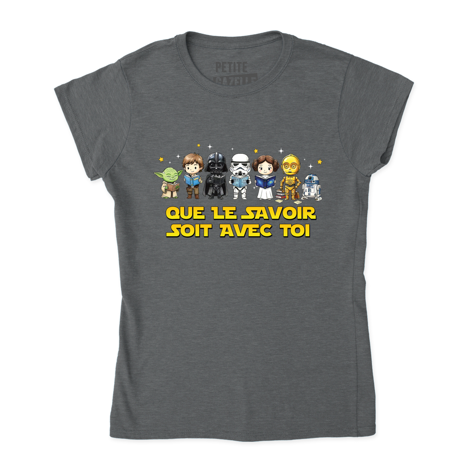 TSHIRT AJUSTÉ | Que le savoir soit avec toi