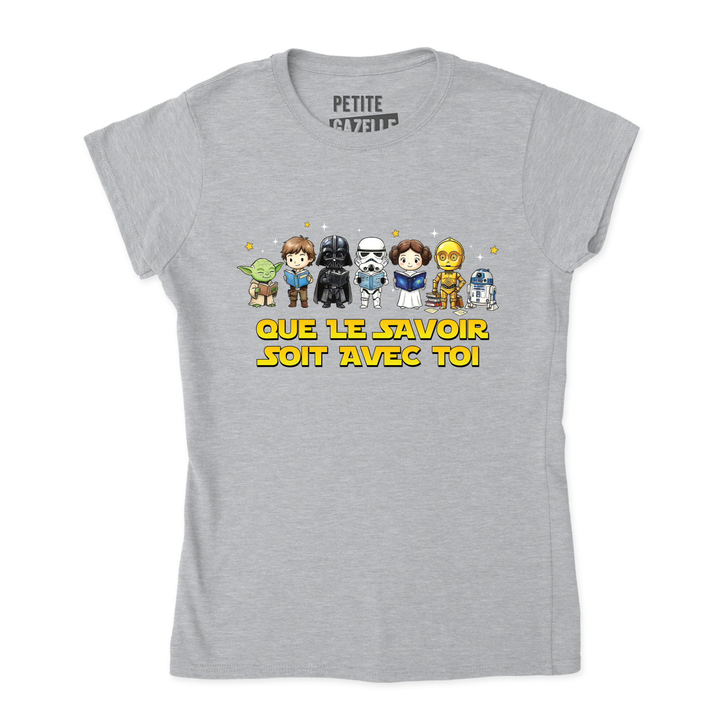 TSHIRT AJUSTÉ | Que le savoir soit avec toi