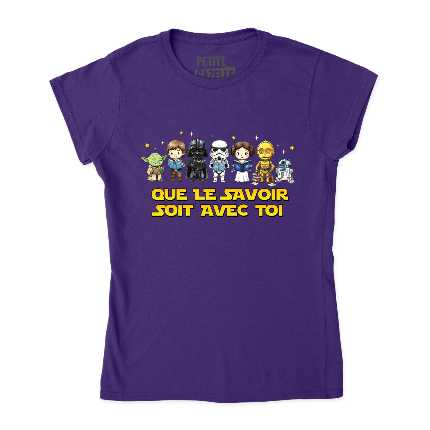 TSHIRT AJUSTÉ | Que le savoir soit avec toi
