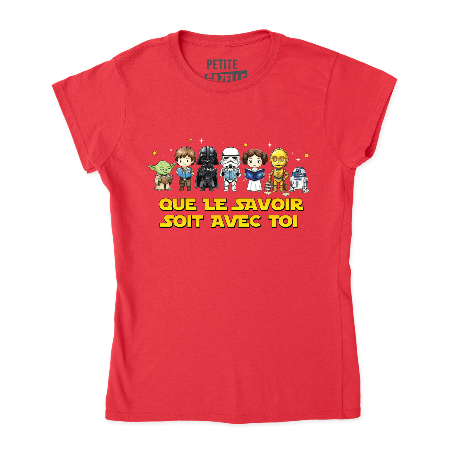 TSHIRT AJUSTÉ | Que le savoir soit avec toi