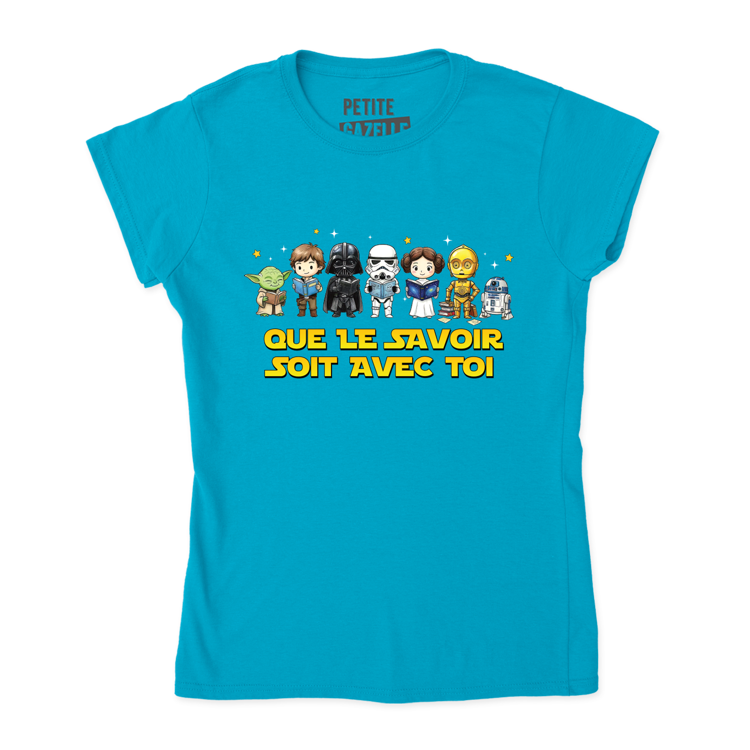 TSHIRT AJUSTÉ | Que le savoir soit avec toi