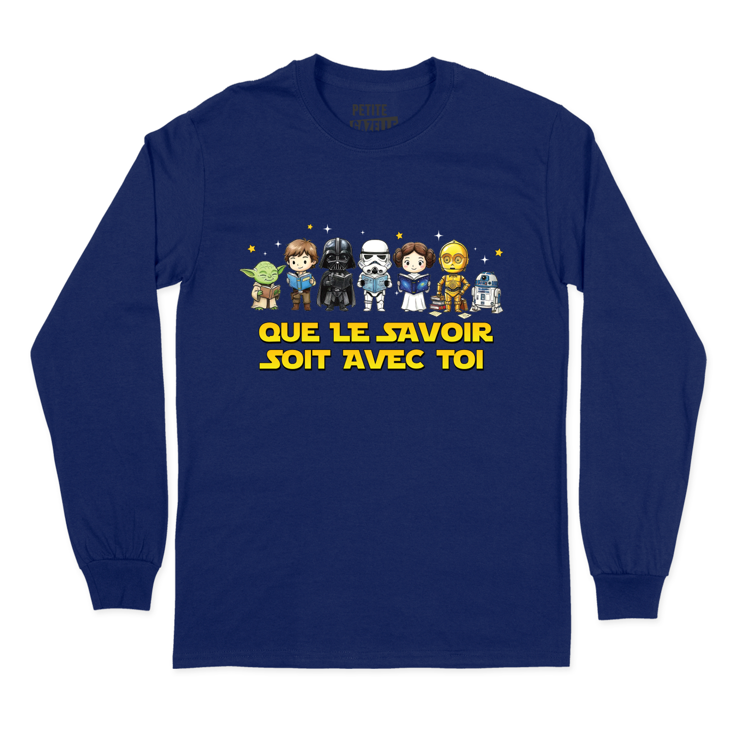 T-SHIRT À MANCHES LONGUES | Que le savoir soit avec toi