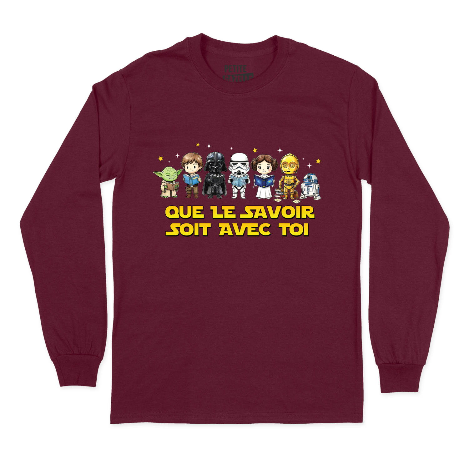T-SHIRT À MANCHES LONGUES | Que le savoir soit avec toi