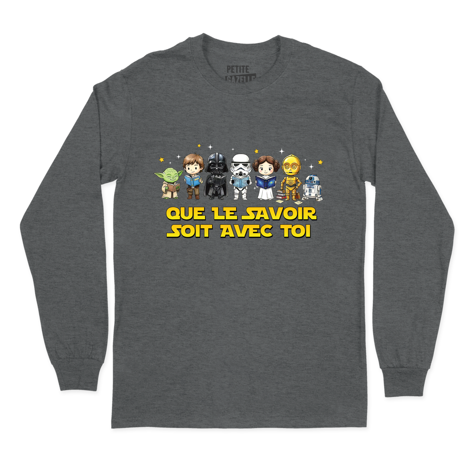 T-SHIRT À MANCHES LONGUES | Que le savoir soit avec toi
