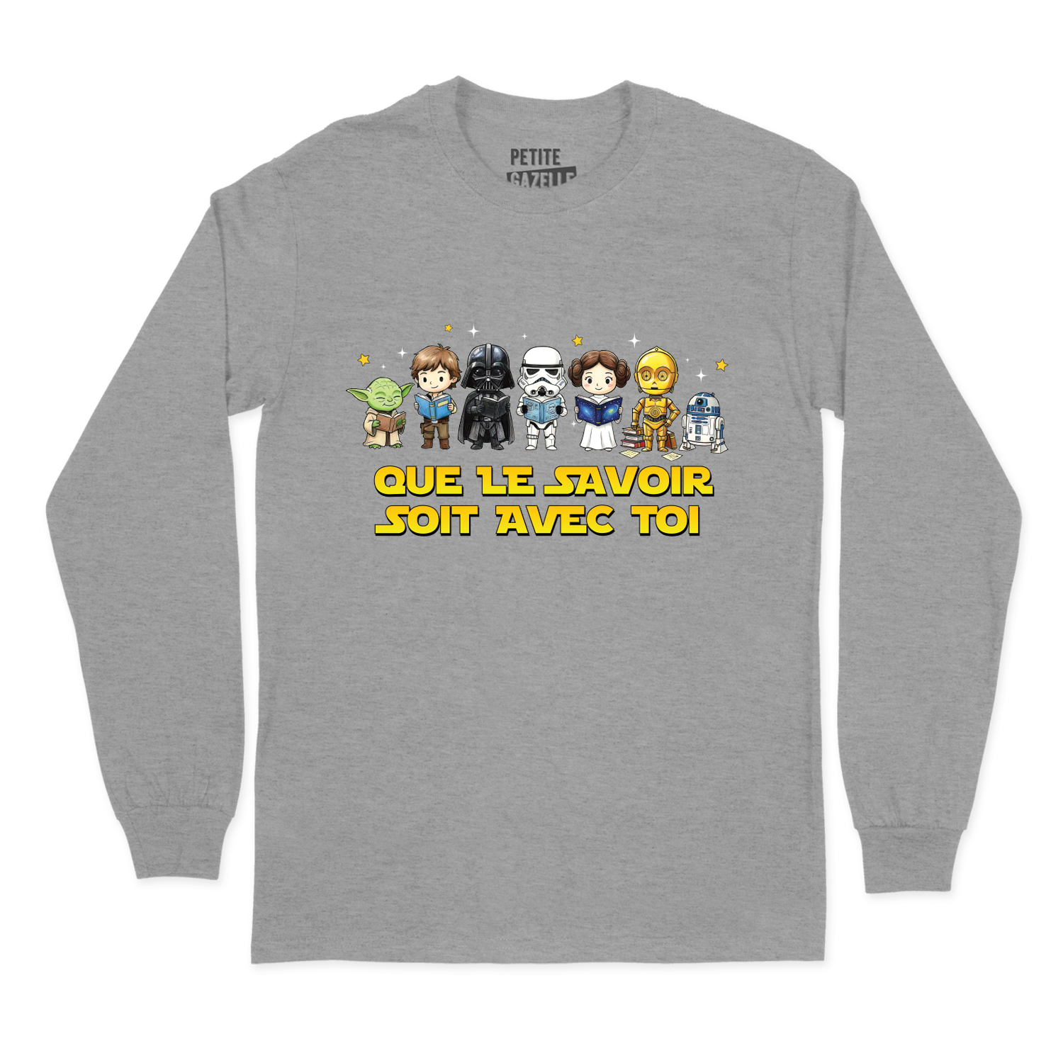 T-SHIRT À MANCHES LONGUES | Que le savoir soit avec toi