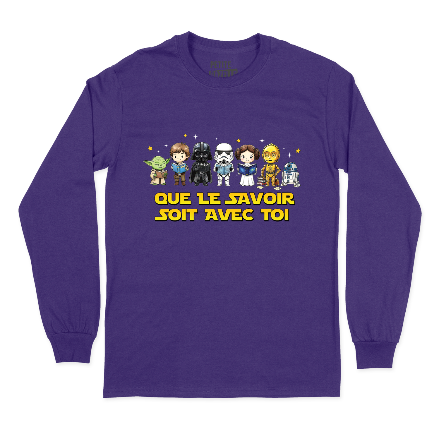 T-SHIRT À MANCHES LONGUES | Que le savoir soit avec toi