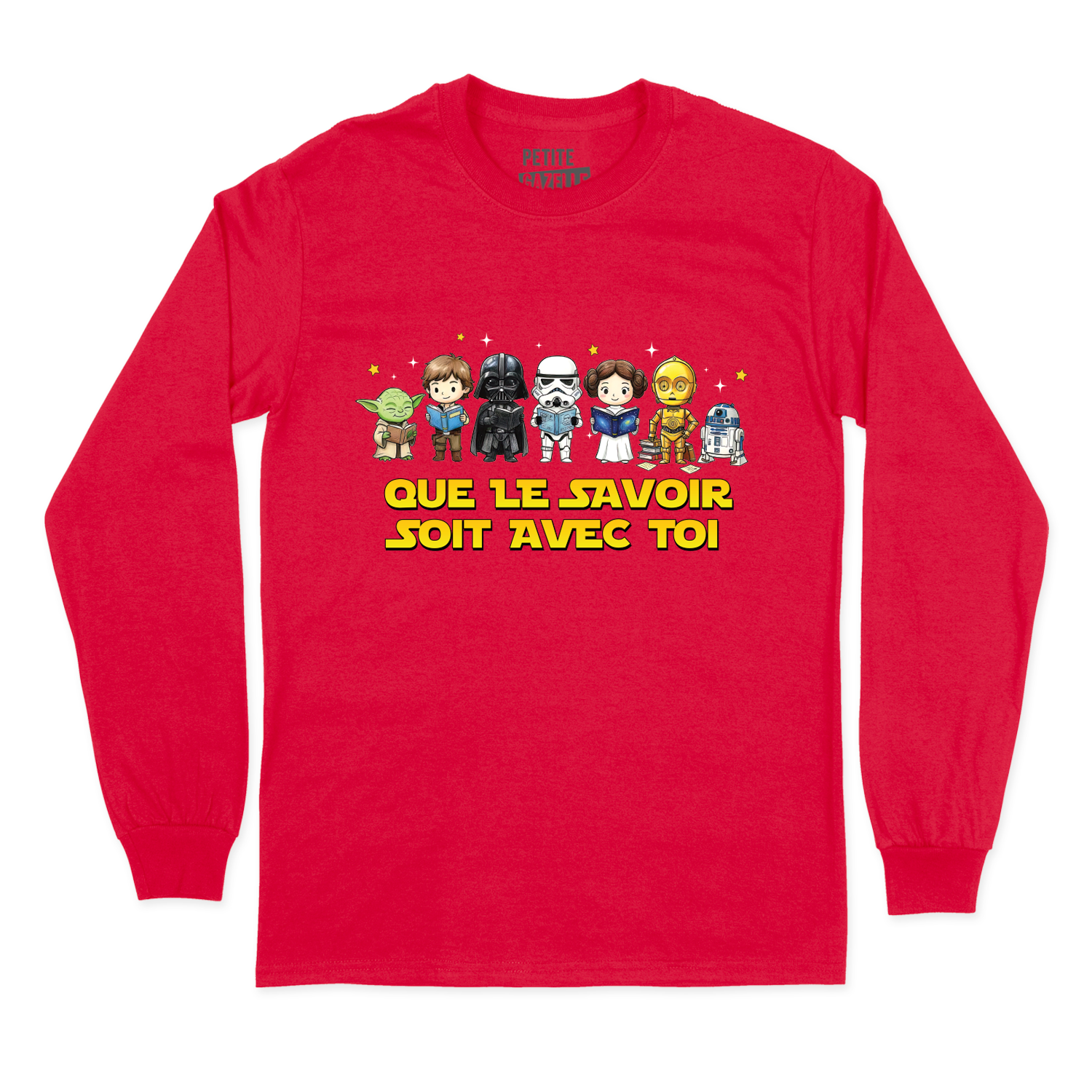 T-SHIRT À MANCHES LONGUES | Que le savoir soit avec toi