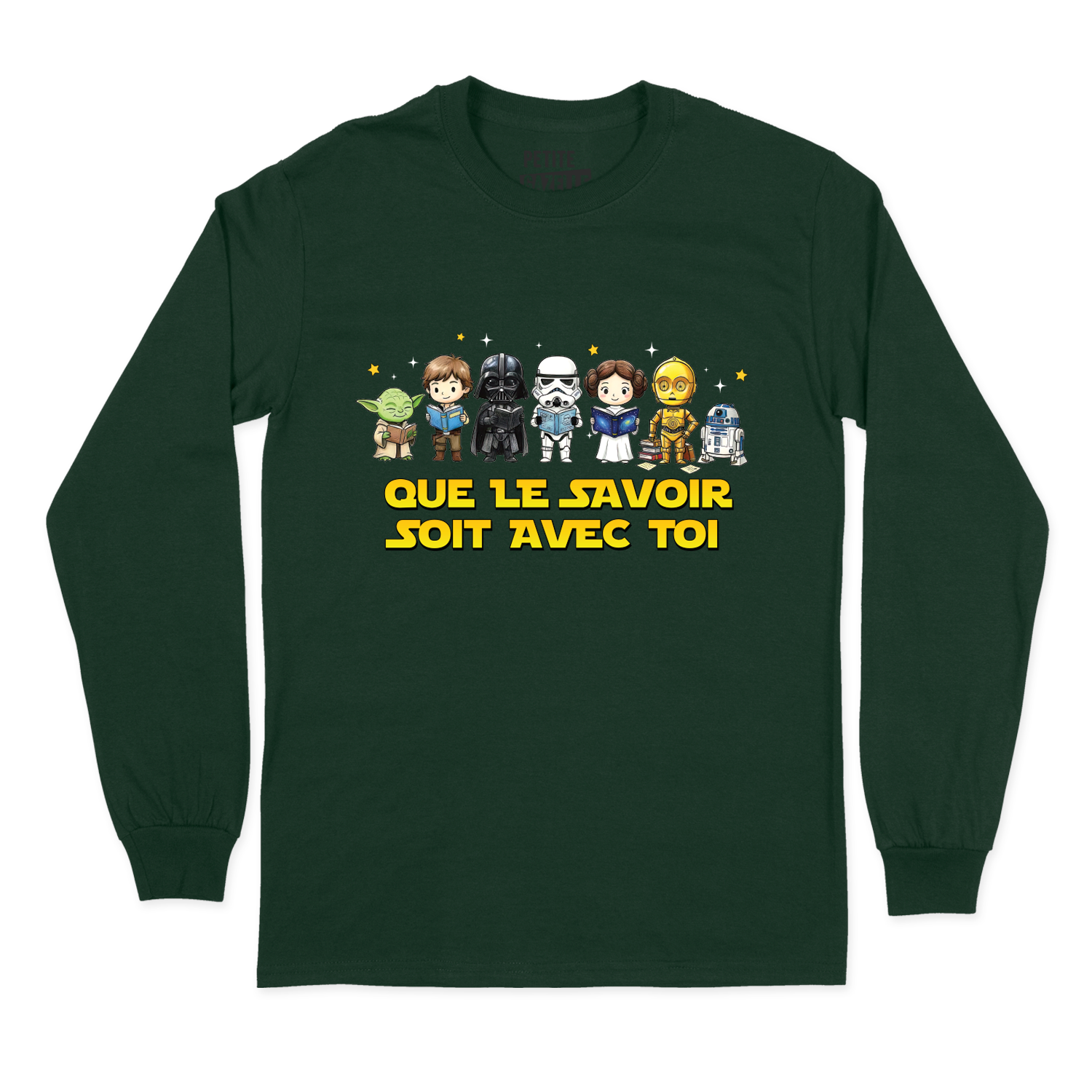 T-SHIRT À MANCHES LONGUES | Que le savoir soit avec toi