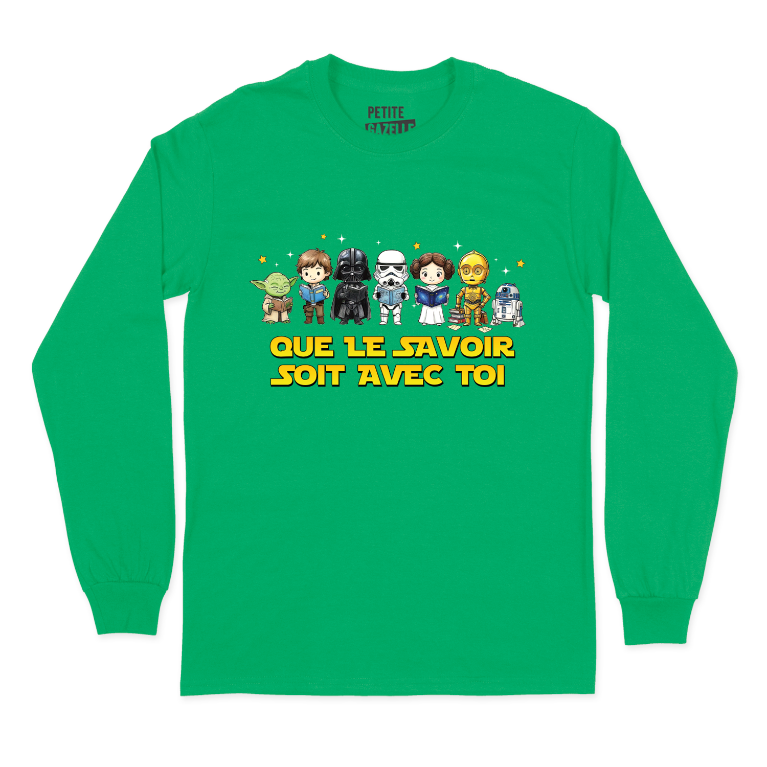 T-SHIRT À MANCHES LONGUES | Que le savoir soit avec toi
