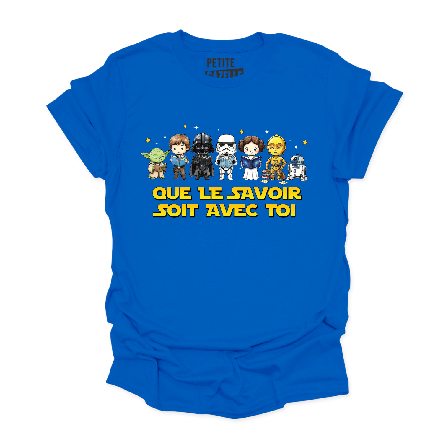 T-SHIRT COL ROND | Que le savoir soit avec toi
