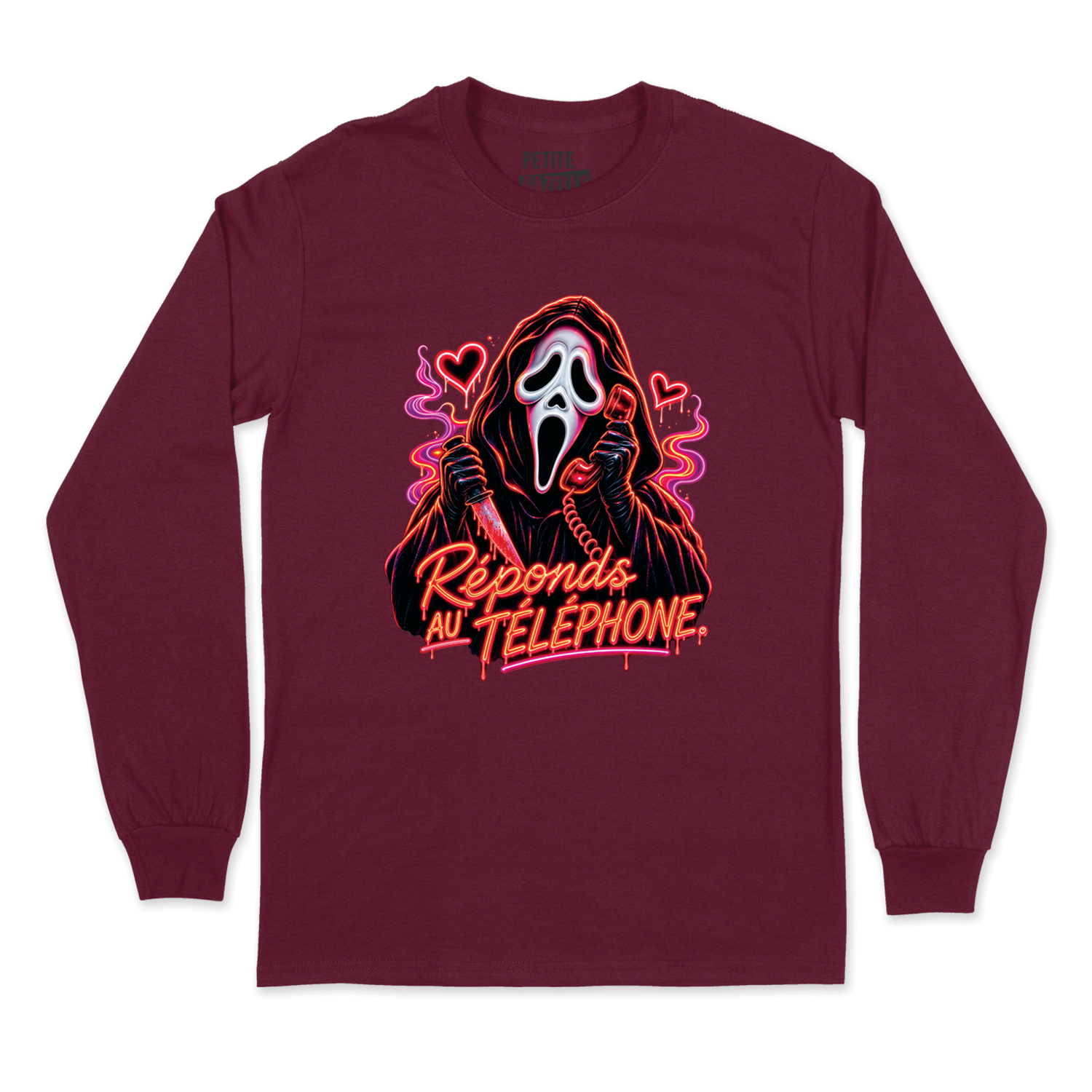 T-SHIRT À MANCHES LONGUES | Réponds au téléphone