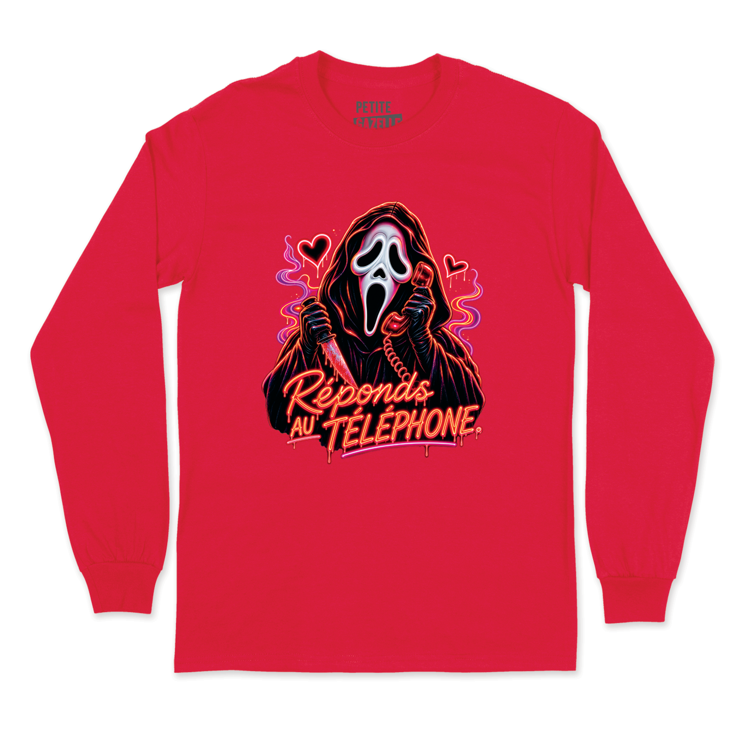 T-SHIRT À MANCHES LONGUES | Réponds au téléphone