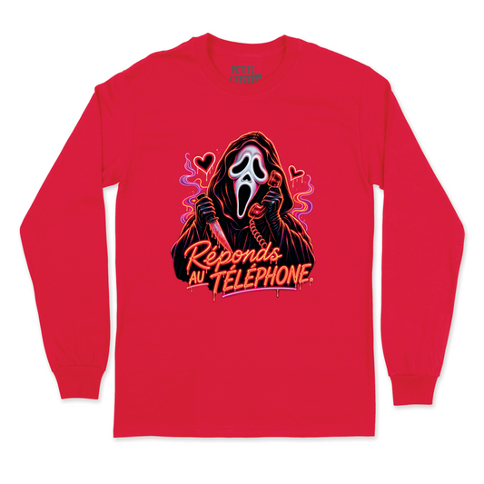 T-SHIRT À MANCHES LONGUES | Réponds au téléphone