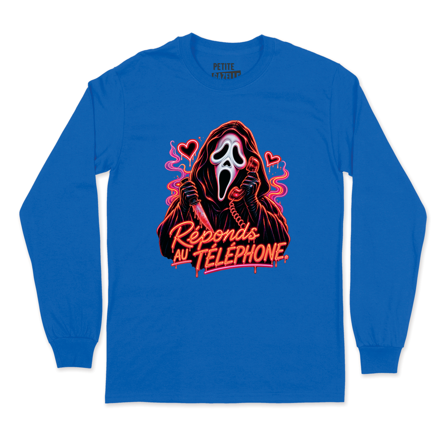 T-SHIRT À MANCHES LONGUES | Réponds au téléphone