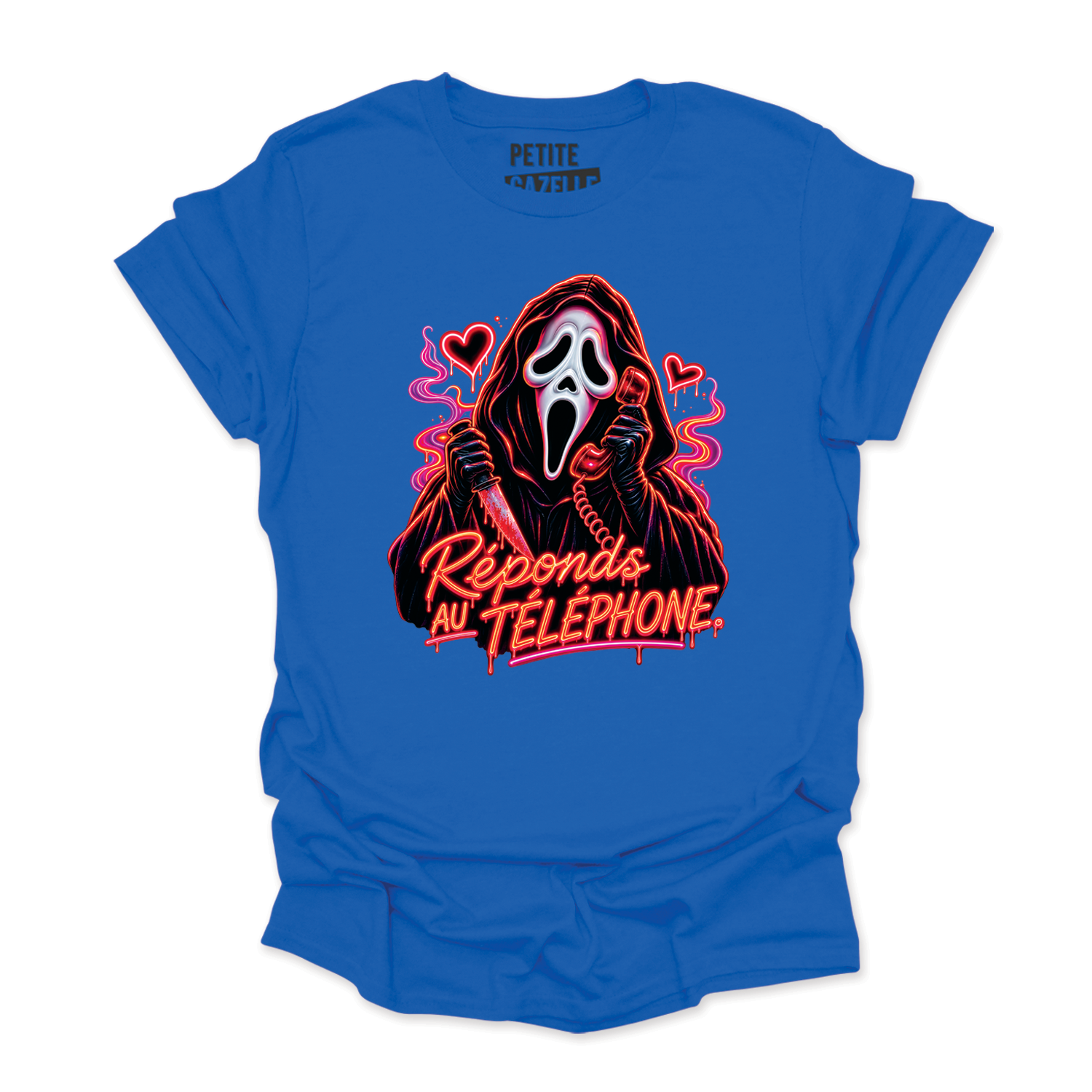 T-SHIRT COL ROND | Réponds au téléphone