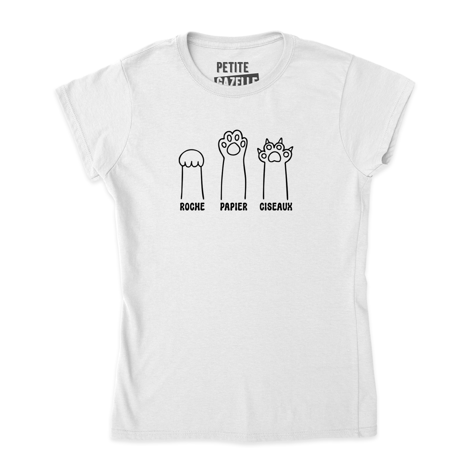 TSHIRT AJUSTÉ | Pattes de chat