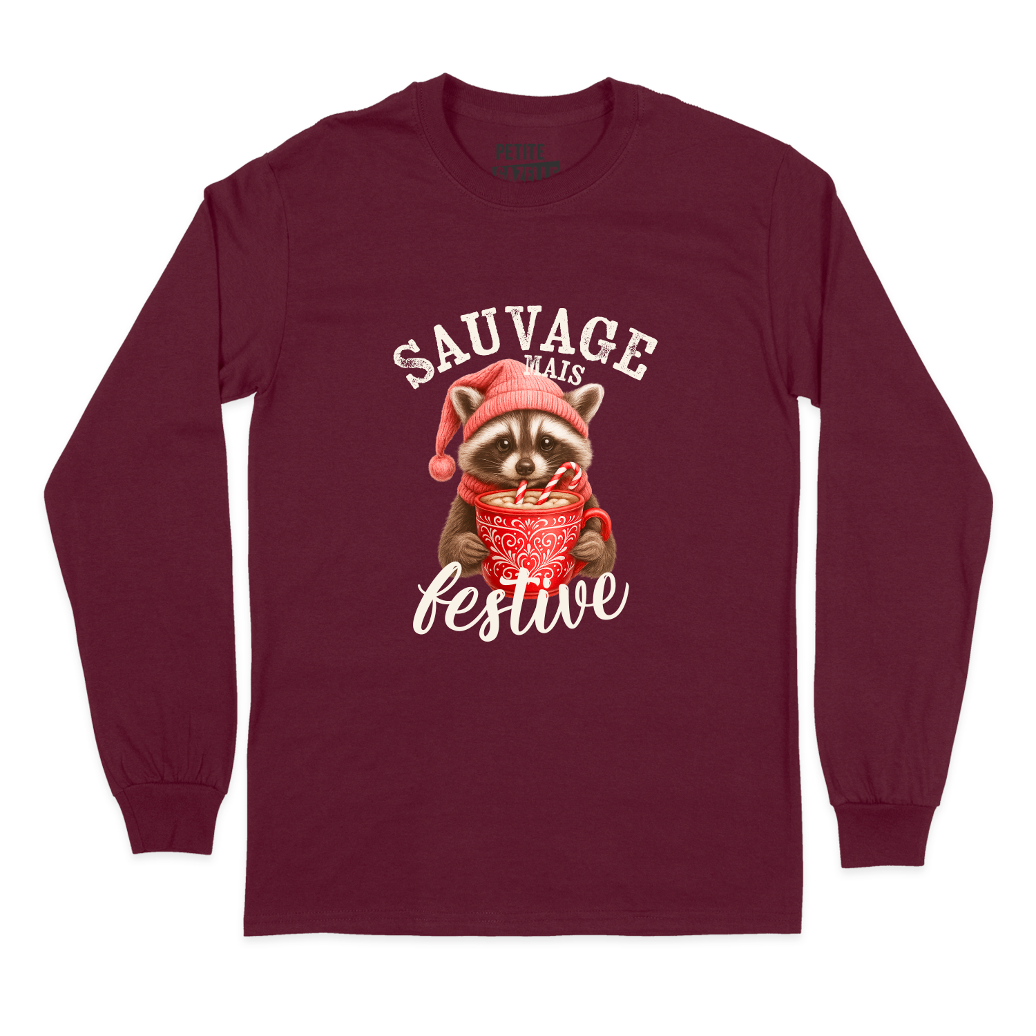 T-SHIRT À MANCHES LONGUES | Sauvage mais festive