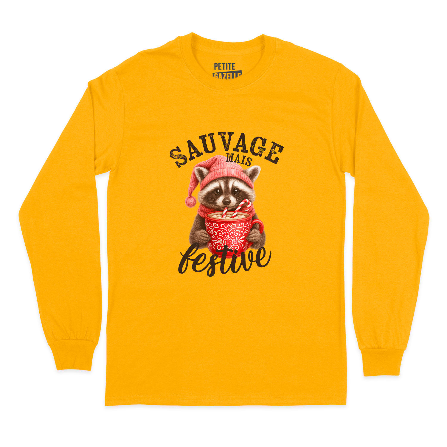 T-SHIRT À MANCHES LONGUES | Sauvage mais festive