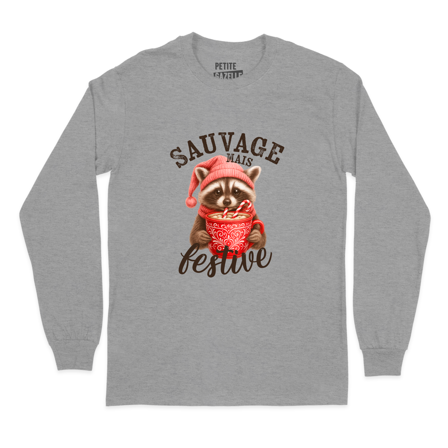 T-SHIRT À MANCHES LONGUES | Sauvage mais festive