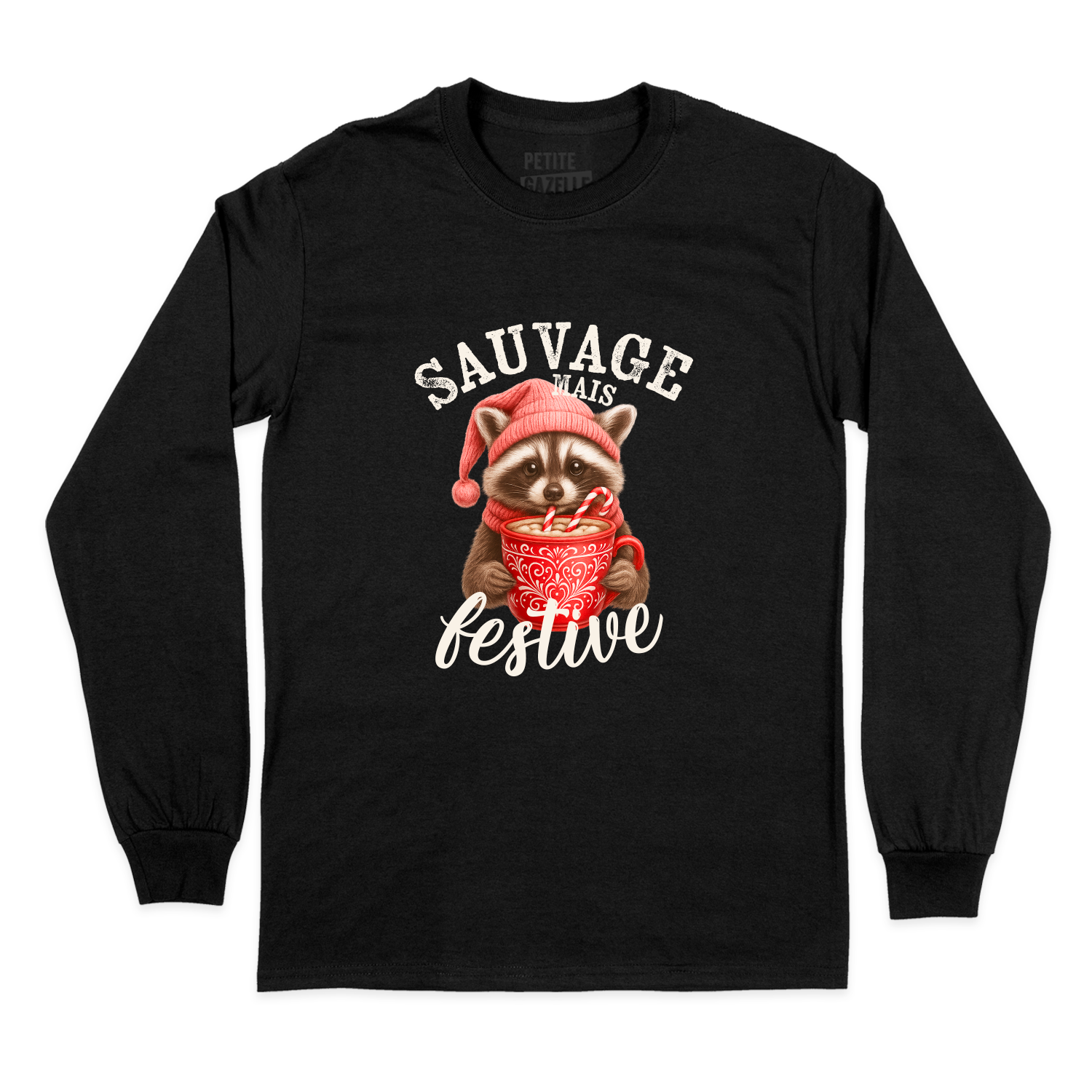 T-SHIRT À MANCHES LONGUES | Sauvage mais festive