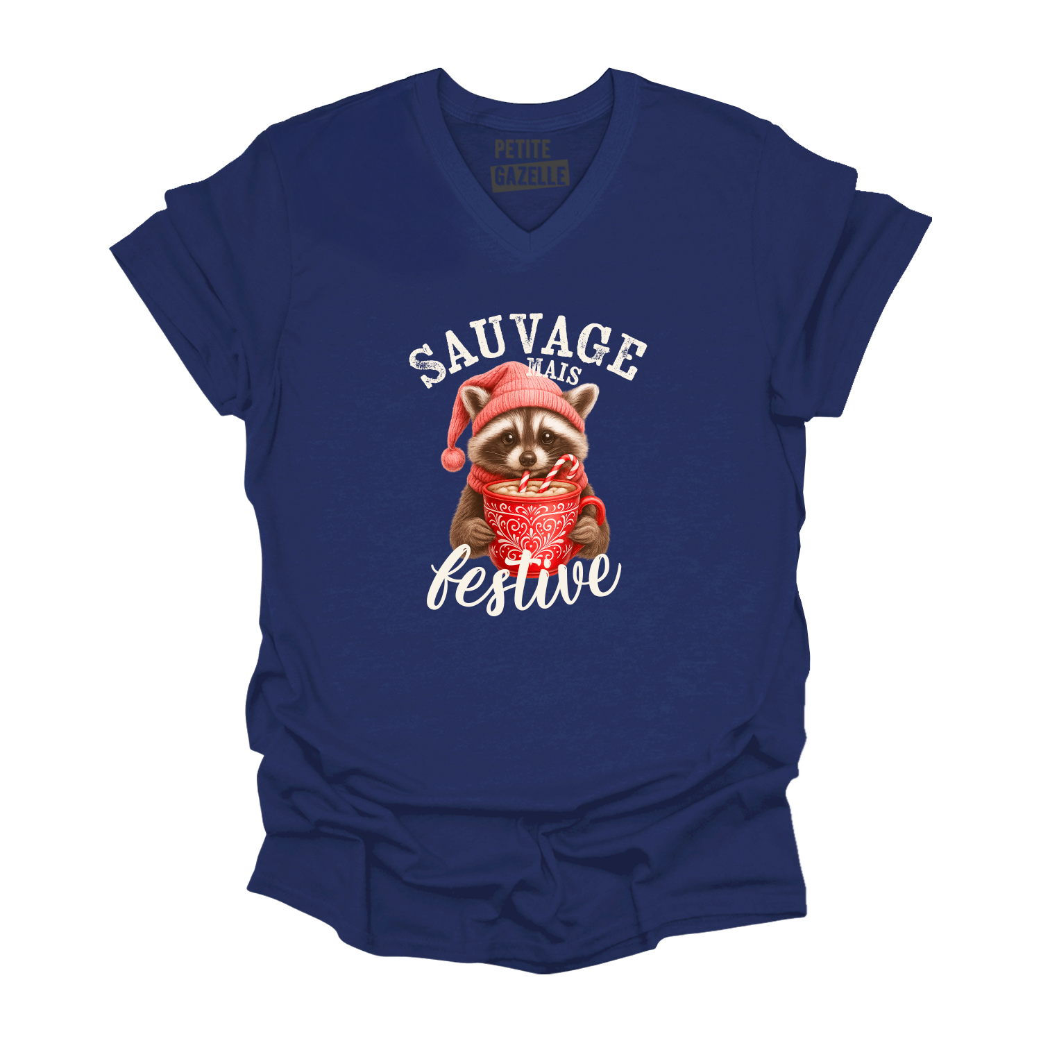 TSHIRT COL en V | Sauvage mais festive